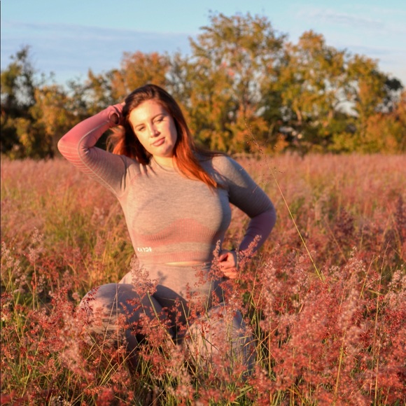 Sakura Long Sleeve Set (Pink💗) - Picture 4 of 4